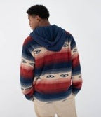 Hurley Easy Rider Hooded Sherpa Fleece Jacket-Nightforce | Hurley | Fleece - Northshore Newquay - Surf/Skate