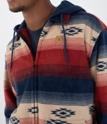 Hurley Easy Rider Hooded Sherpa Fleece Jacket-Nightforce | Hurley | Fleece - Northshore Newquay - Surf/Skate