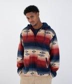 Hurley Easy Rider Hooded Sherpa Fleece Jacket-Nightforce | Hurley | Fleece - Northshore Newquay - Surf/Skate