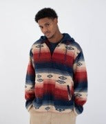 Hurley Easy Rider Hooded Sherpa Fleece Jacket-Nightforce | Hurley | Fleece - Northshore Newquay - Surf/Skate
