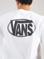 Vans OVAL LOGO LOOSE SS TEE - White | Vans | Mens T-Shirts - Northshore Newquay - Surf/Skate Shop