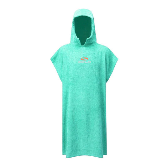 Sola Towelling Changing Poncho - Mint Green | Sola | Changing Robe