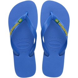HAVAIANAS BRASIL LOGO COLOURS-Star Blue | Havaianas | Sandals - Northshore Newquay - Surf/Skate Shop