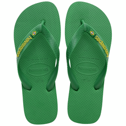 HAVAIANAS BRASIL LOGO COLOURS- PATRIA GREEN | Havaianas | flip flops