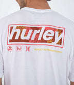 Hurley Throwback Frill T-shirt-White | Hurley | T Shirt - Northshore Newquay - Surf/Skate
