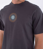Hurley Pinheiros Printing Press T-Shirt-Dark Stone Grey | Hurley | - Northshore Newquay - Surf/Skate Shop