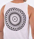 Hurley Cordob Printing Press Tank-White | Hurley | - Northshore Newquay - Surf/Skate Shop