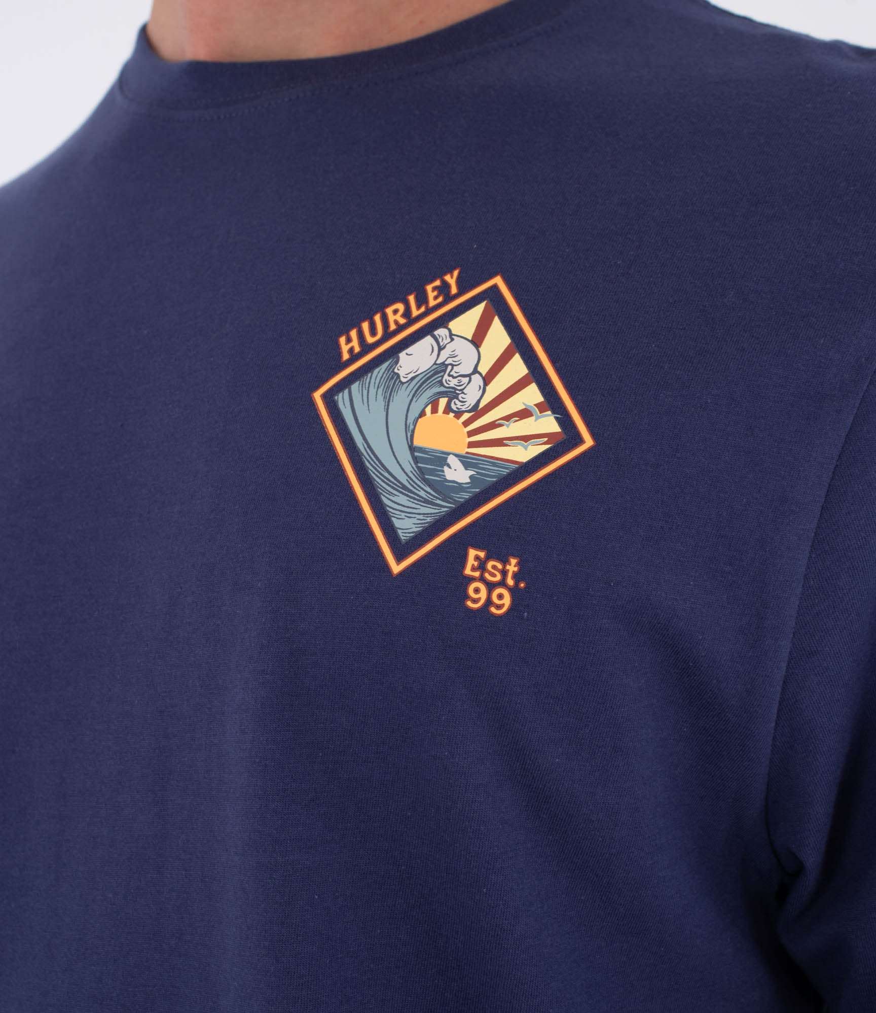 Hurley Disques Printing Press T-Shirt | Hurley | - Northshore Newquay - Surf/Skate Shop