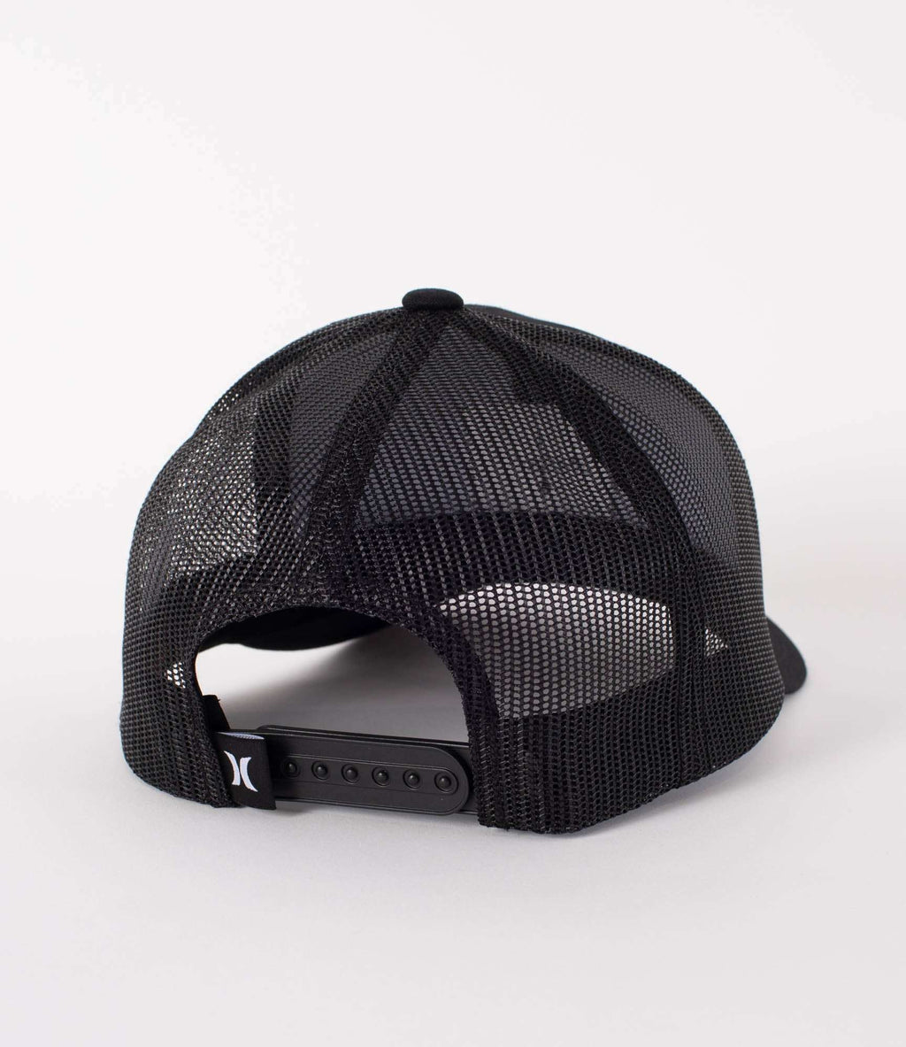 Hurley Seacliff Trucker Cap-Black/Stripe | Hurley | - Northshore Newquay - Surf/Skate Shop