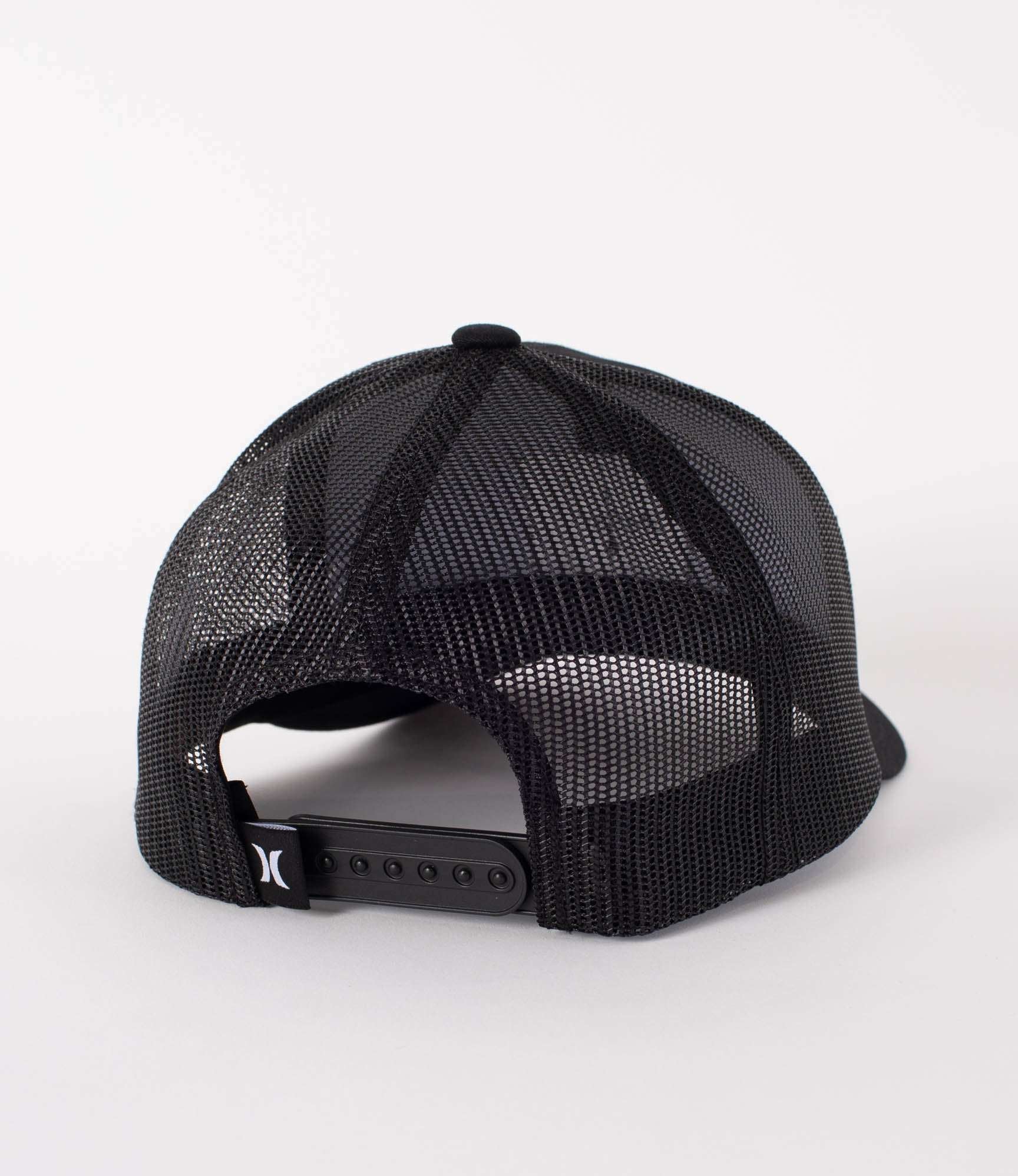Hurley Seacliff Trucker Cap-Black/Stripe | Hurley | - Northshore Newquay - Surf/Skate Shop
