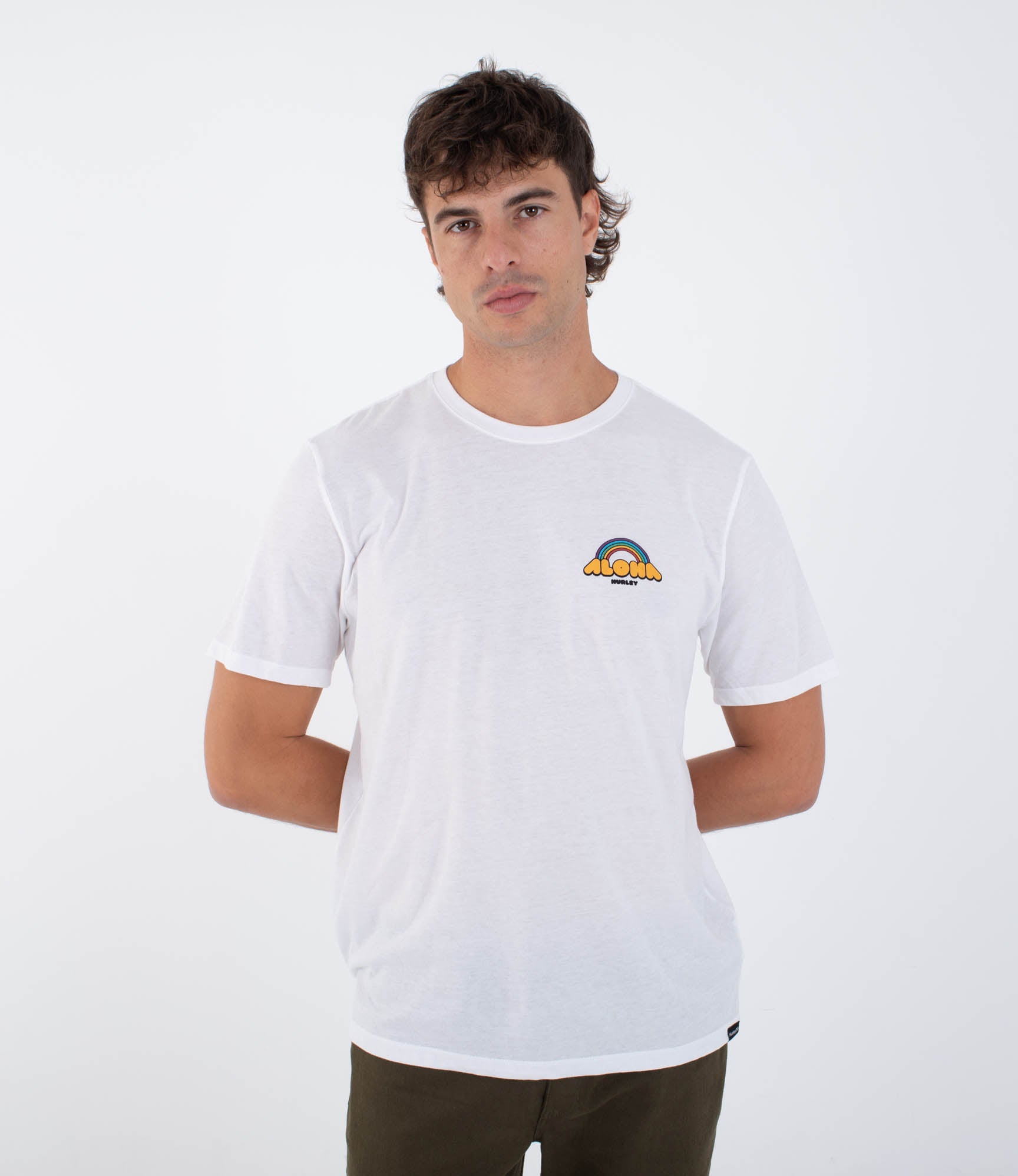 Hurley Alobhrah T-Shirt-White | Hurley | T Shirt - Northshore Newquay - Surf/Skate