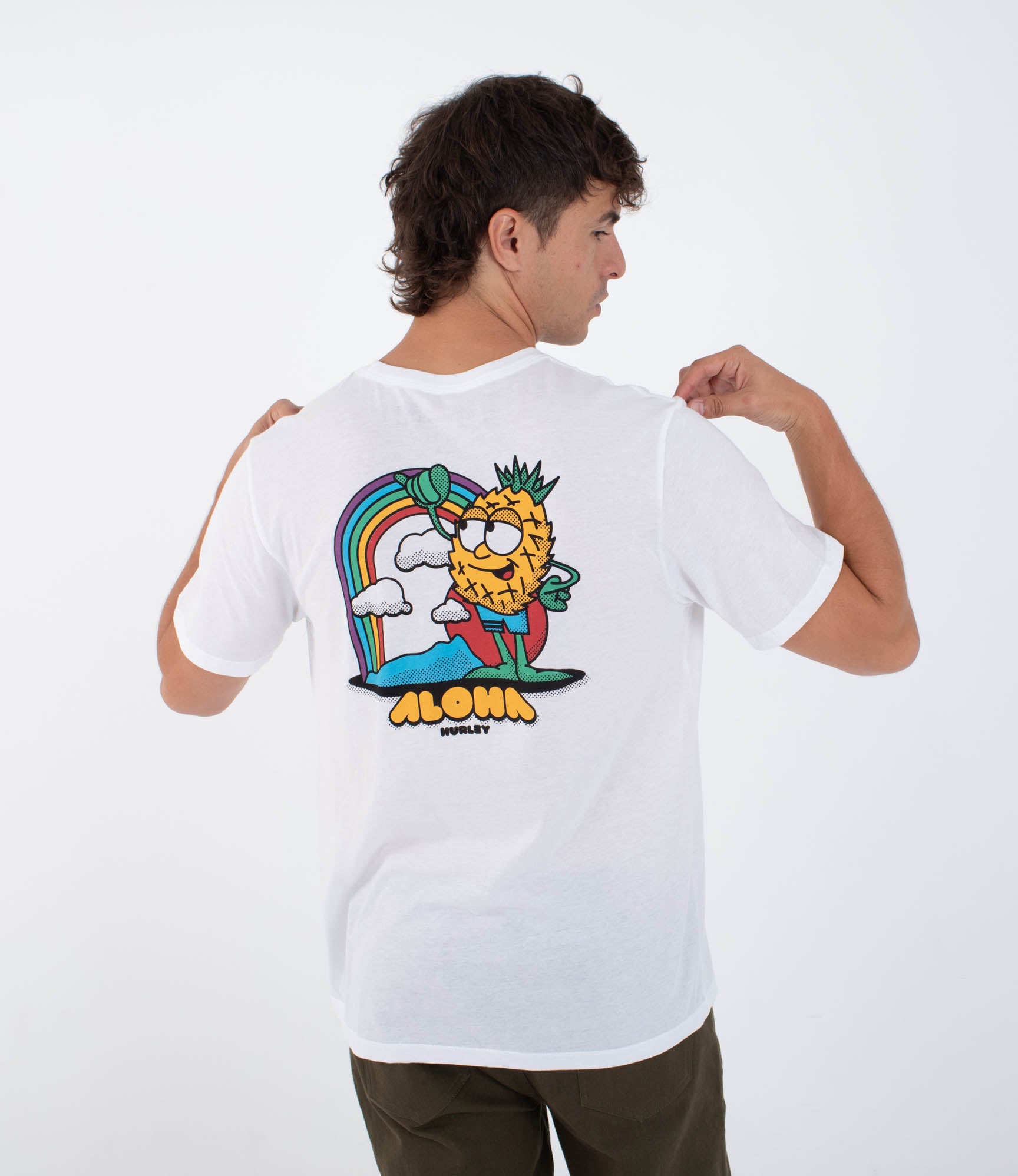 Hurley Alobhrah T-Shirt-White | Hurley |