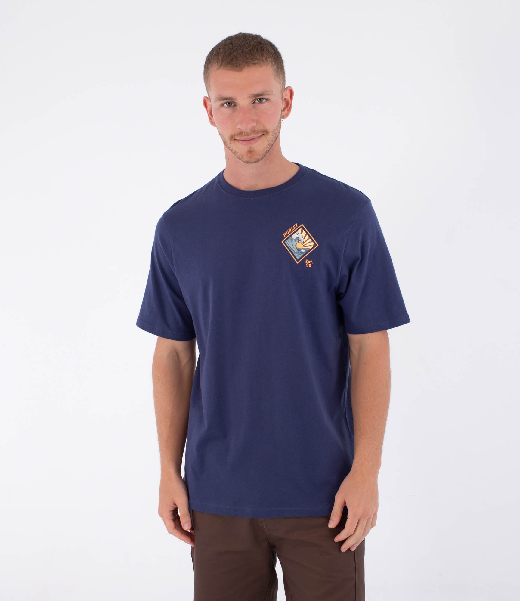 Hurley Disques Printing Press T-Shirt | Hurley | - Northshore Newquay - Surf/Skate Shop