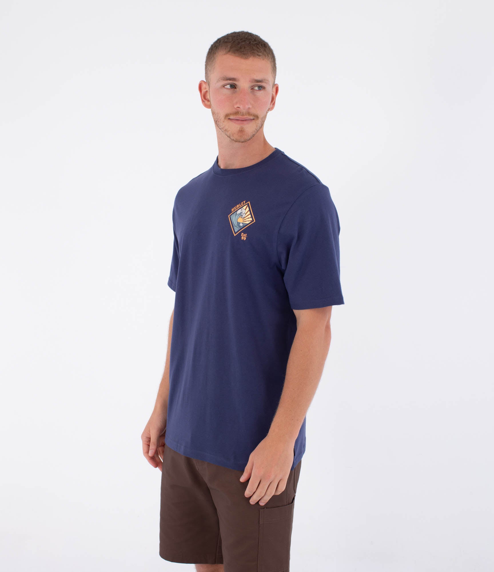 Hurley Disques Printing Press T-Shirt | Hurley | - Northshore Newquay - Surf/Skate Shop