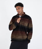 Hurley Mesa Windchill 1/4 Zip fleece-Expresso | Hurley | Fleece - Northshore Newquay - Surf/Skate