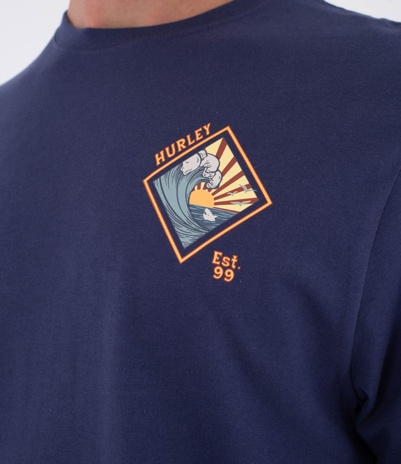 Hurley Disques Printing Press T-Shirt | Northshore Surf Shop | - Northshore Newquay - Surf/Skate Shop