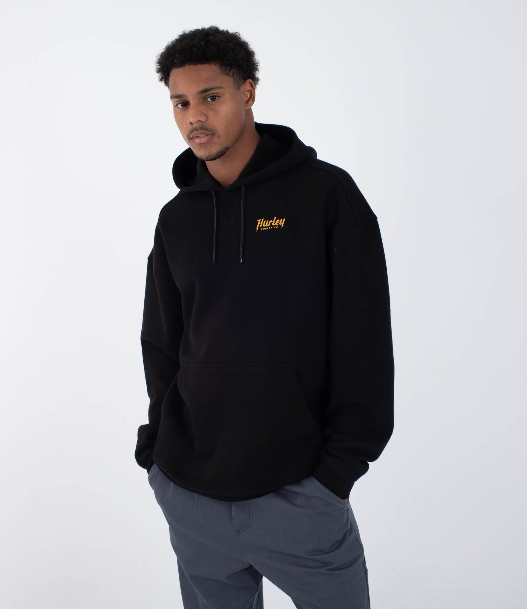Hurley Ironclad Heavyweight Pullover Hoody-Black | Hurley |