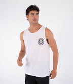 Hurley Cordob Printing Press Tank-White | Hurley | - Northshore Newquay - Surf/Skate Shop
