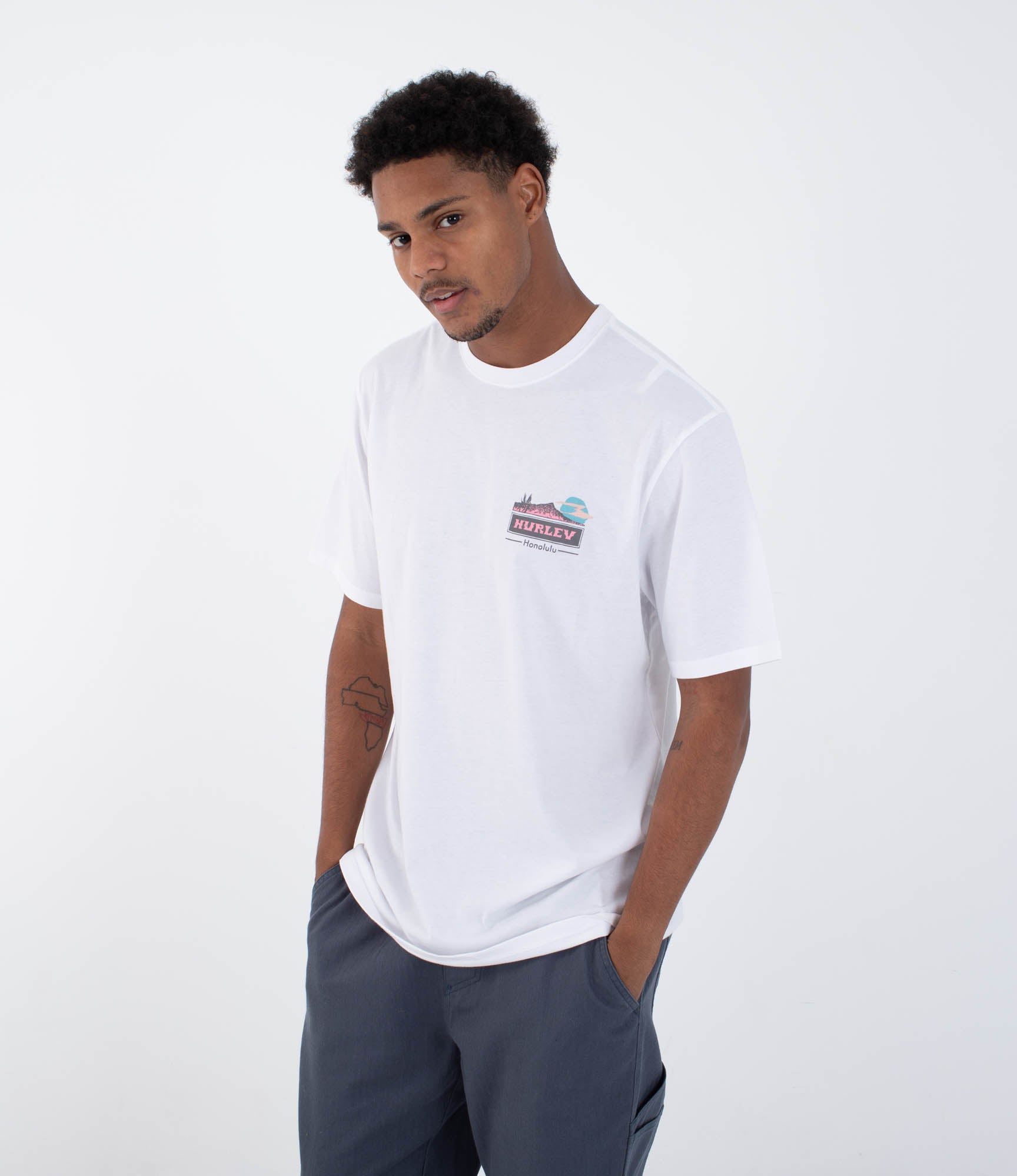 Hurley Harbor T-Shirt-White | Hurley |