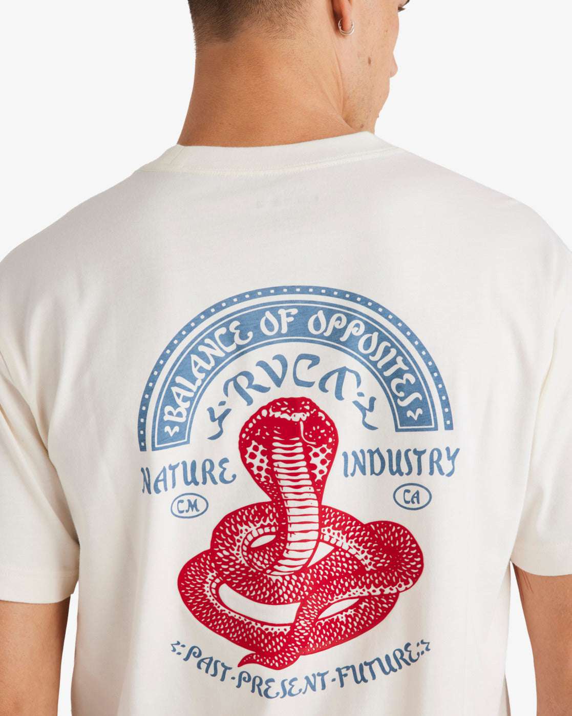 RVCA Men's Charmer Tshirt - Antique White | RVCA | T Shirt