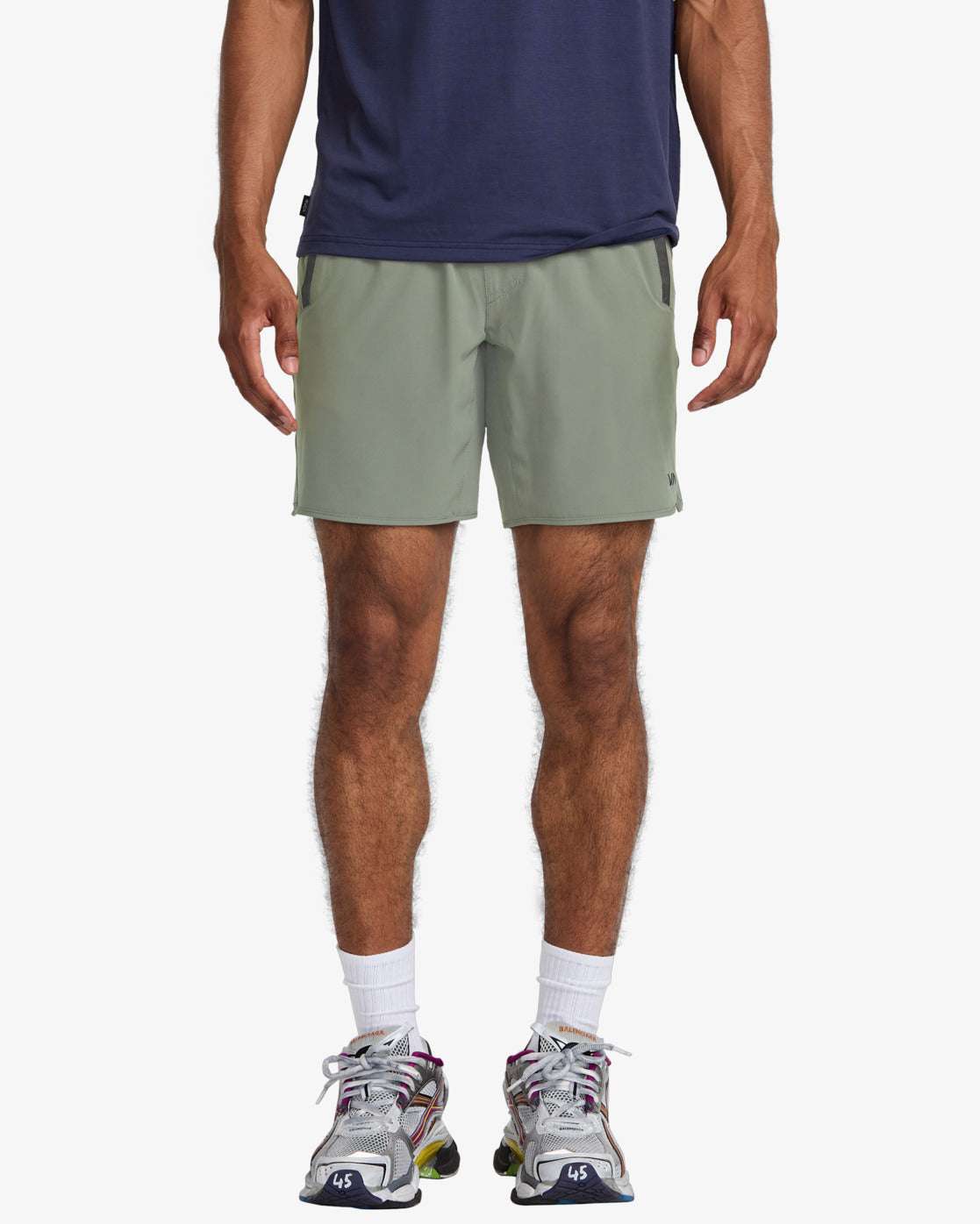 RVCA Yogger Stretch Performance Shorts 17" -Sage Leaf | RVCA | Shorts