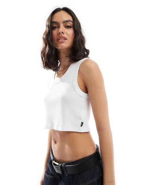 Vans Drew Rib Tank-White XL | Vans | Vest