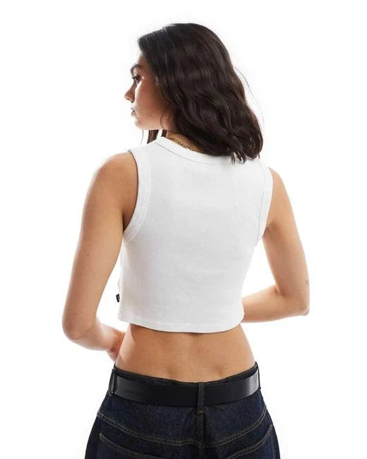 Vans Drew Rib Tank-White | Vans | Vest