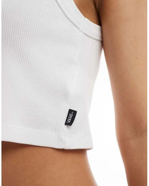 Vans Drew Rib Tank-White | Vans | Vest