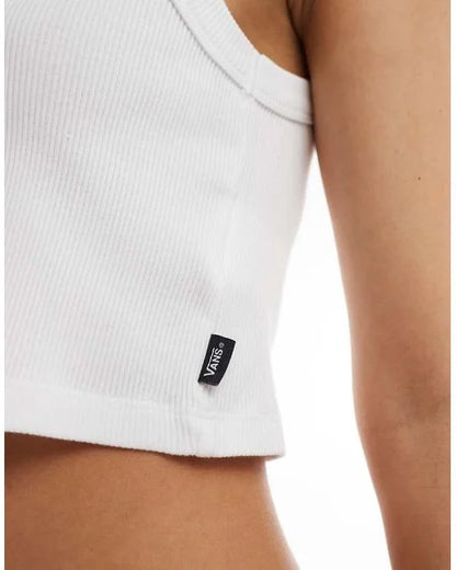 Vans Drew Rib Tank-White | Vans | Vest