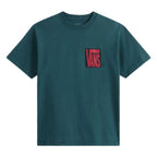 Vans Stretch Stack Crackle S - Mystic Moss | Vans | Mens T-Shirts - Northshore Newquay - Surf/Skate Shop