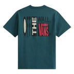 Vans Stretch Stack Crackle S - Mystic Moss | Vans | Mens T-Shirts - Northshore Newquay - Surf/Skate Shop