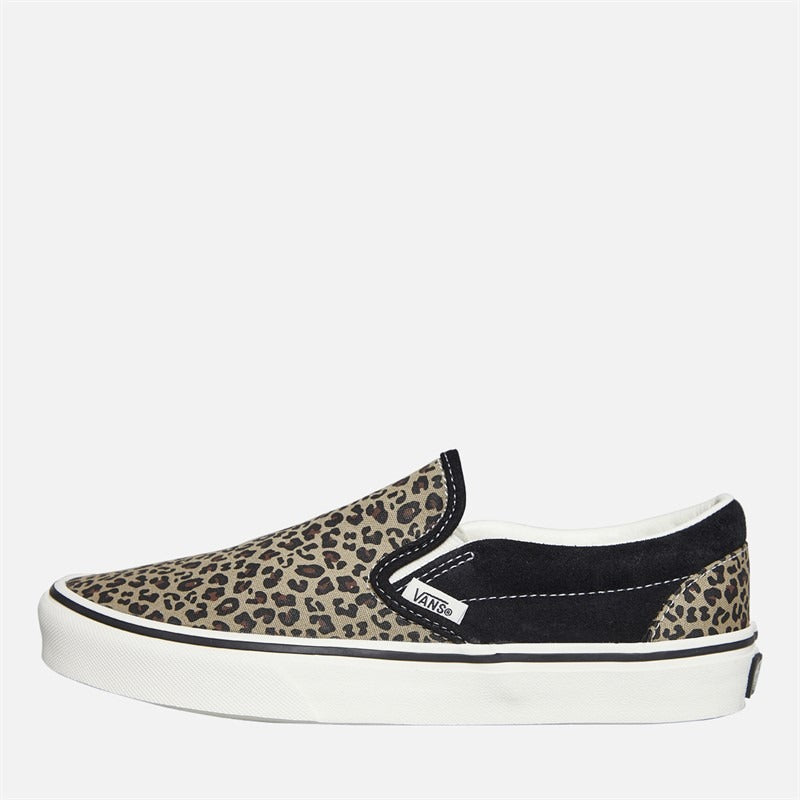 Vans Classic Slip-On - Black/Leopard | Vans | Womens Lifestyle Classics FTW - Northshore Newquay - Surf/Skate Shop