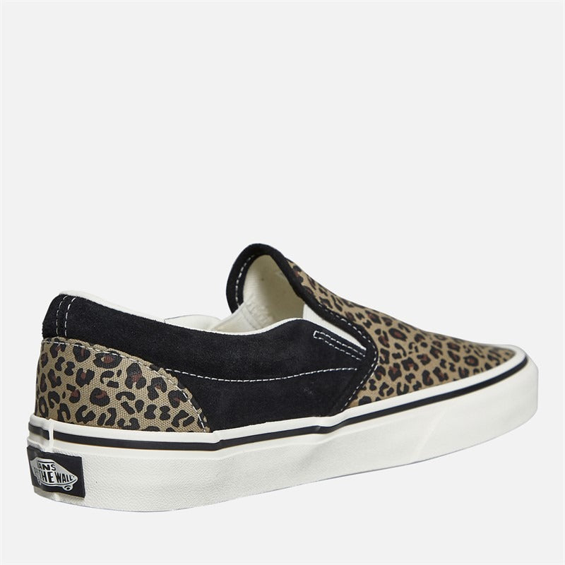 Vans Classic Slip-On - Black/Leopard | Vans | Womens Lifestyle Classics FTW - Northshore Newquay - Surf/Skate Shop