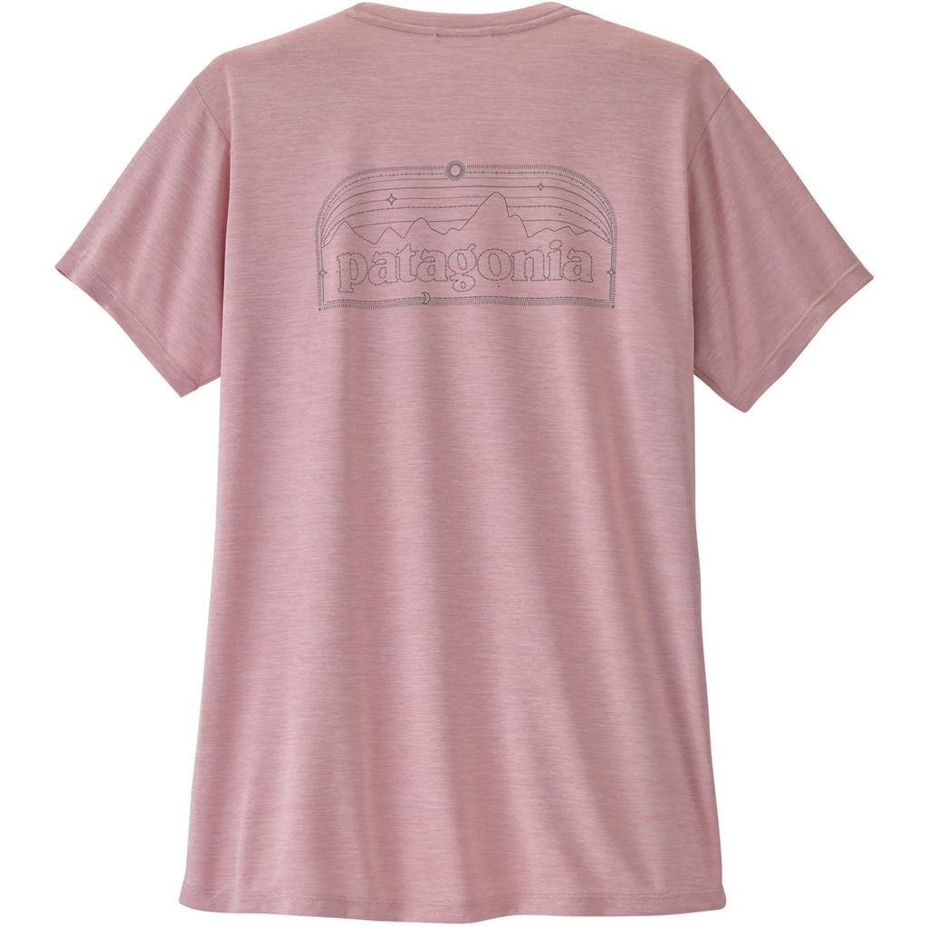 Patagonia Women's Capilene® Cool Daily Shirt -P6 Cosmos-Fizzy Mauve | Patagonia | - Northshore Newquay - Surf/Skate Shop