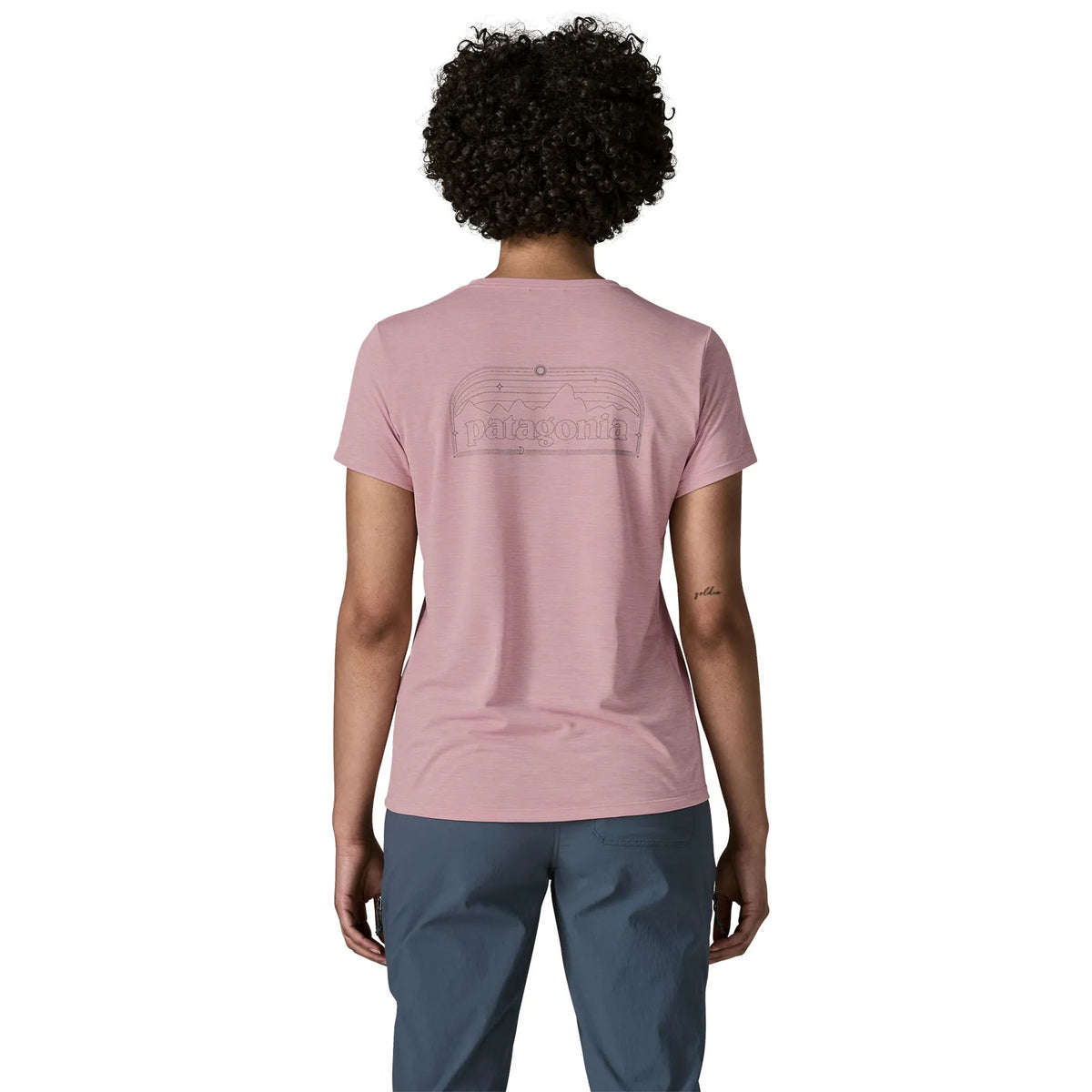 Patagonia Women's Capilene® Cool Daily Shirt -P6 Cosmos-Fizzy Mauve