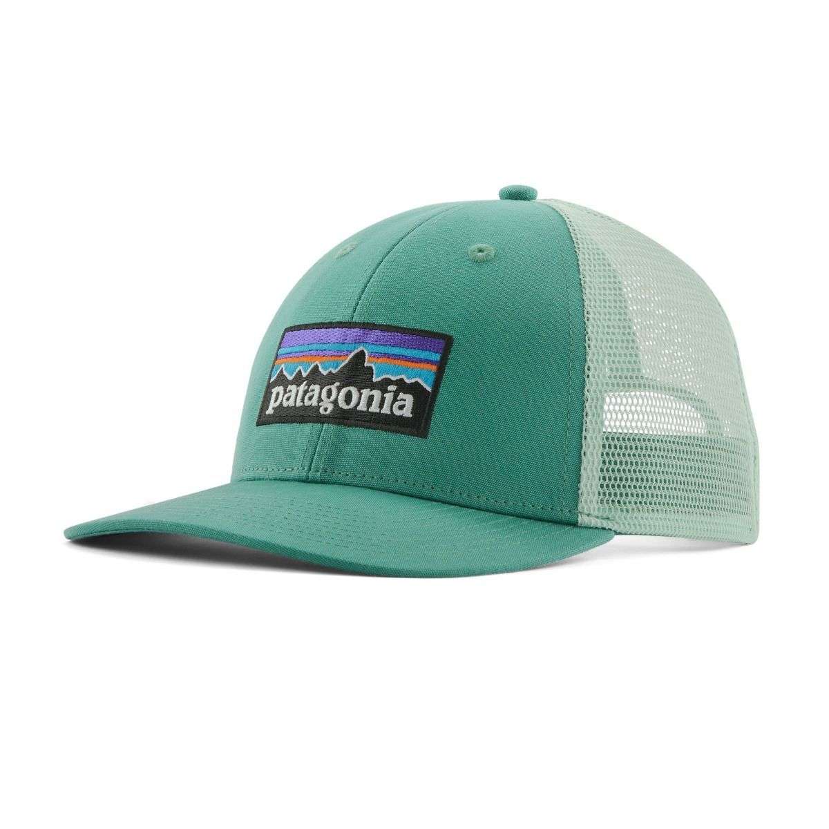 Patagonia P-6 Logo LoPro Trucker Hat Heatherleaf Green | Patagonia | - Northshore Newquay - Surf/Skate Shop