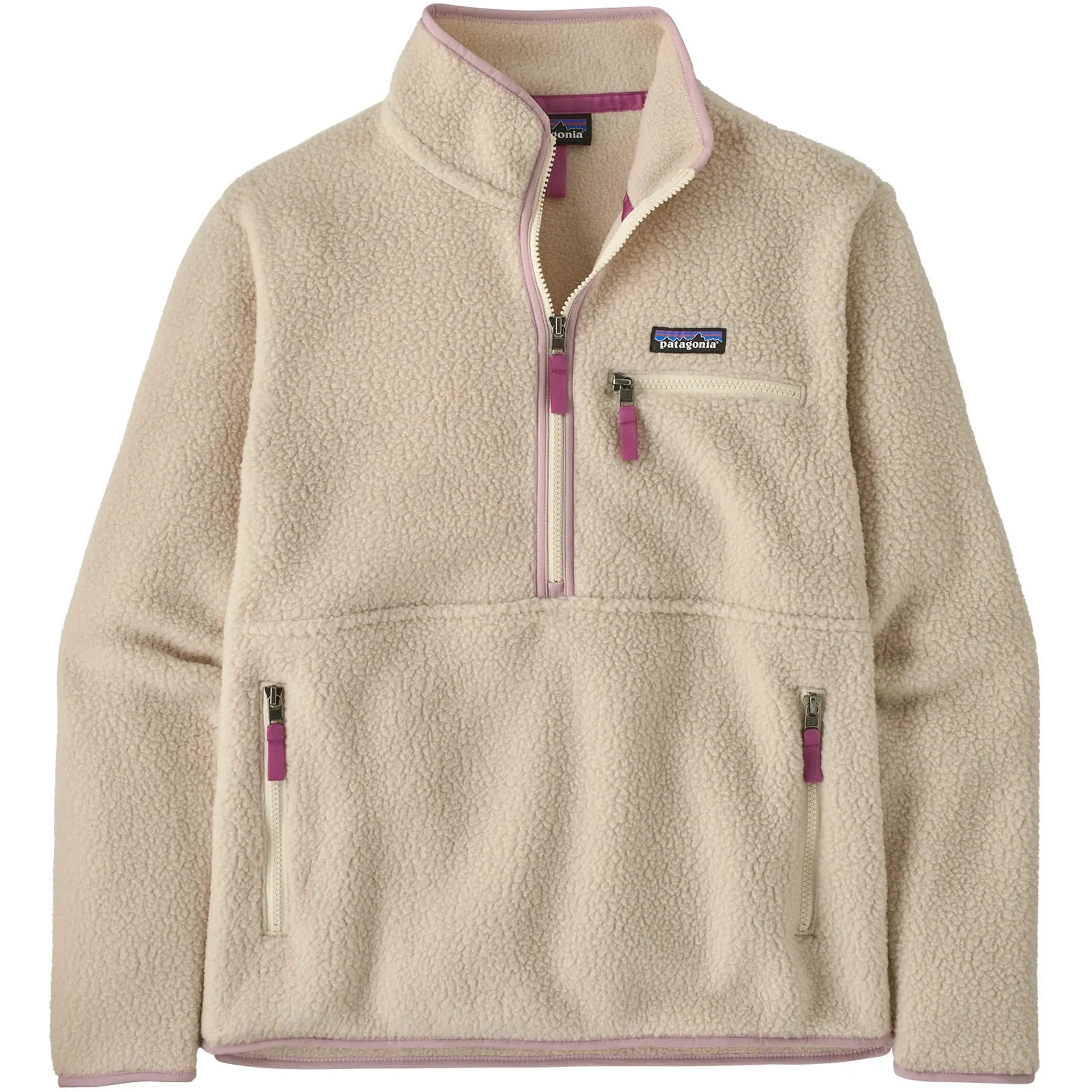 Patagonia Women's Retro Pile Fleece Marsupial Pullover-Dark Natural XL | Patagonia | - Northshore Newquay - Surf/Skate Shop