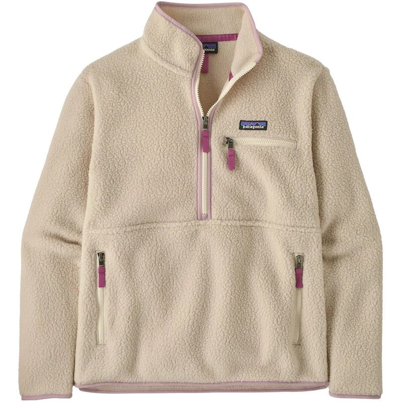 Patagonia Women's Retro Pile Fleece Marsupial Pullover-Dark Natural XL | Patagonia | - Northshore Newquay - Surf/Skate Shop